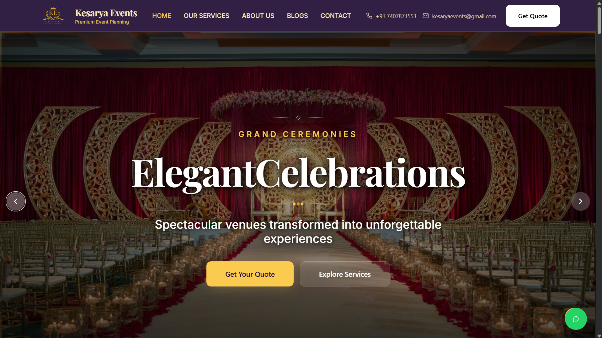 Kesarya Events preview