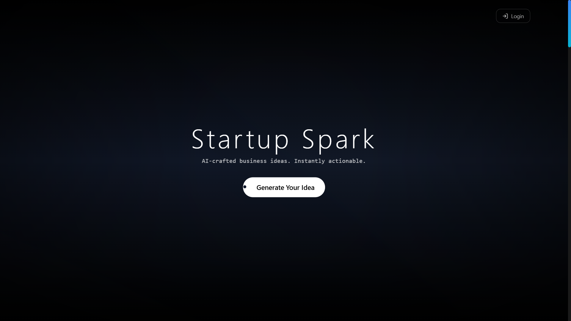 Startupspark Platform preview