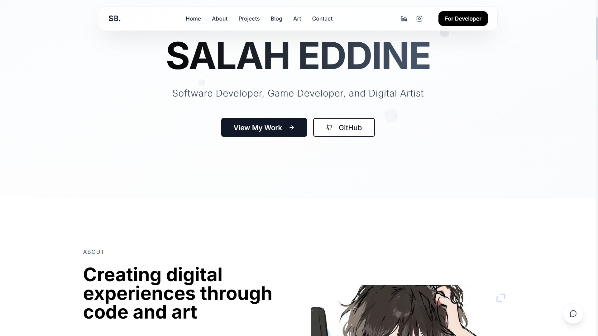 Boussettah Creative Portfolio preview