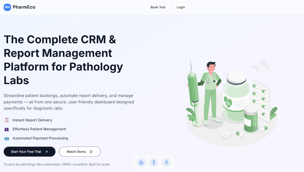 Pharmeco CRM Platform